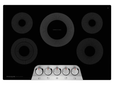 30" Frigidaire Gallery Built-in Electric Cooktop in Black