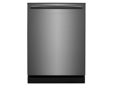 24" Frigidaire Gallery Built-In Dishwasher in Black Stainless Steel