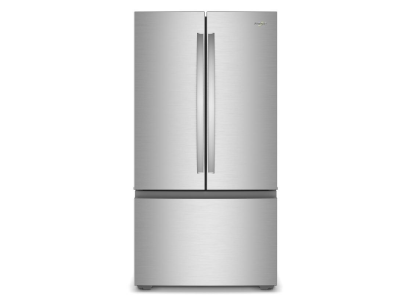 36" Whirlpool 24 Cu. Ft. True Counter Depth 3-Door French Door Refrigerator