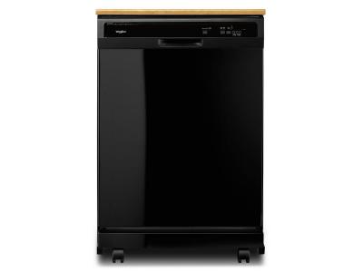 24" Whirlpool Heavy-Duty Dishwasher With 1-Hour Wash Cycle