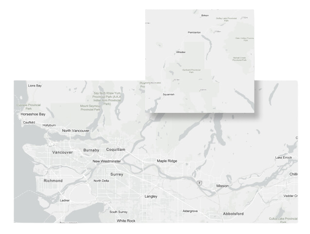 Service & Delivery Area